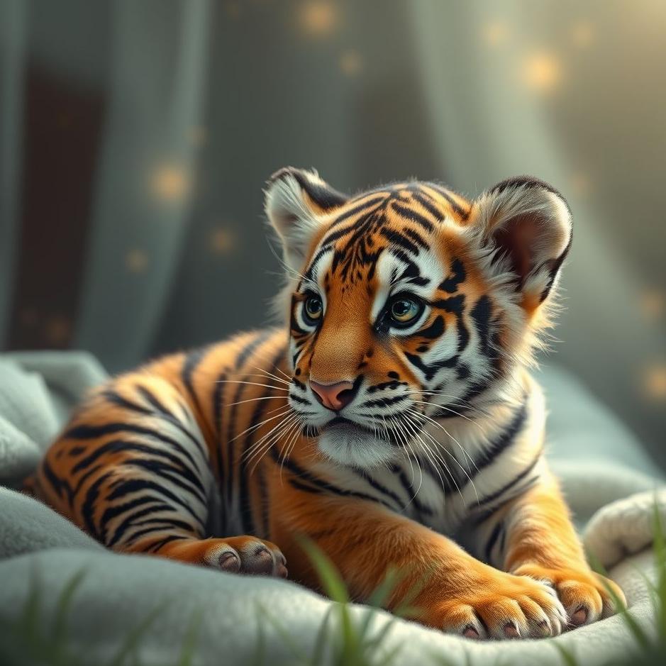 Dream Dictionary : A baby tiger at home in a dream