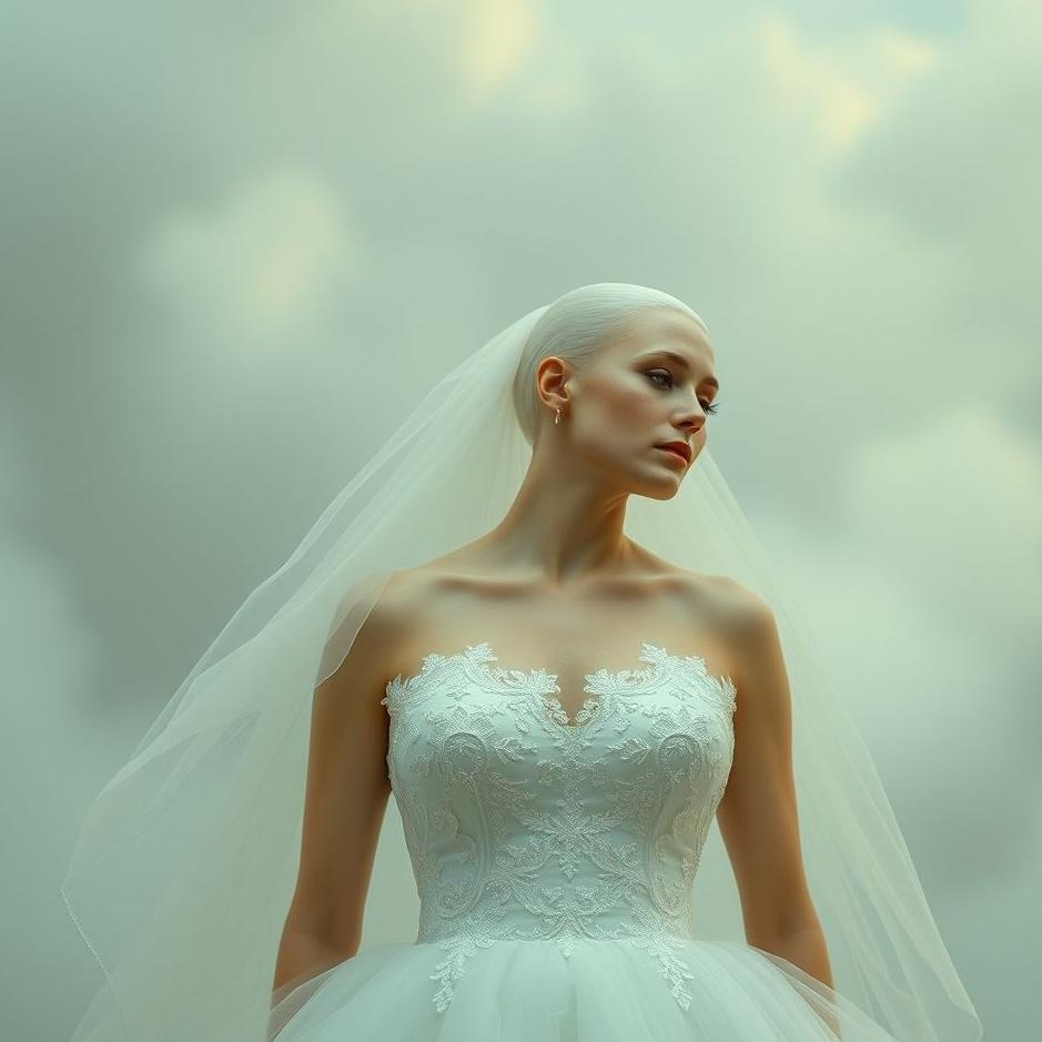Dream : A bald bride in a dream