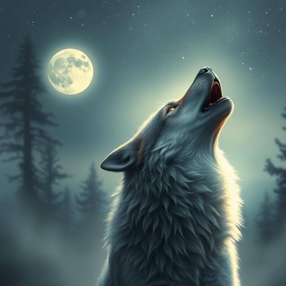 Dream : A barking wolf in a dream