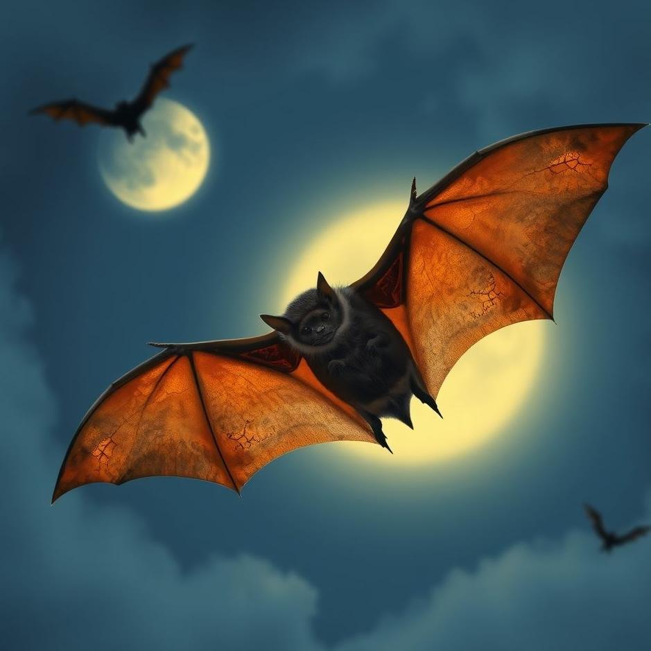 Dream : A bat in the daytime in a dream