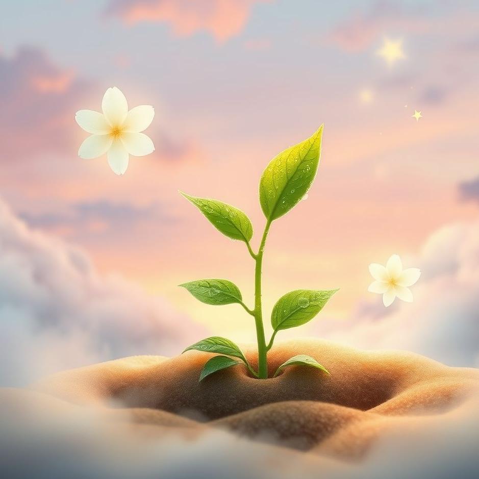 Dream : A bean seedling in a dream