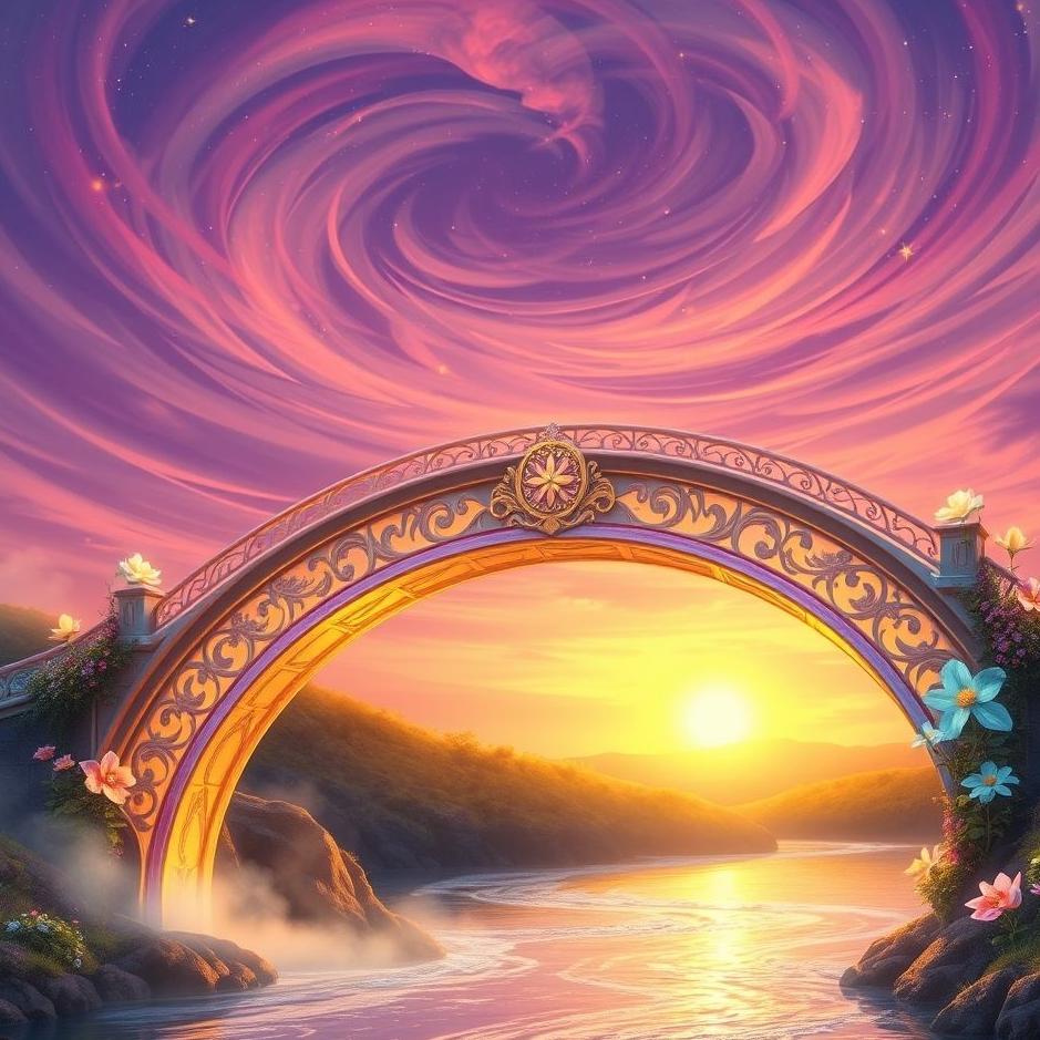 Dream : A beautiful bridge in a dream