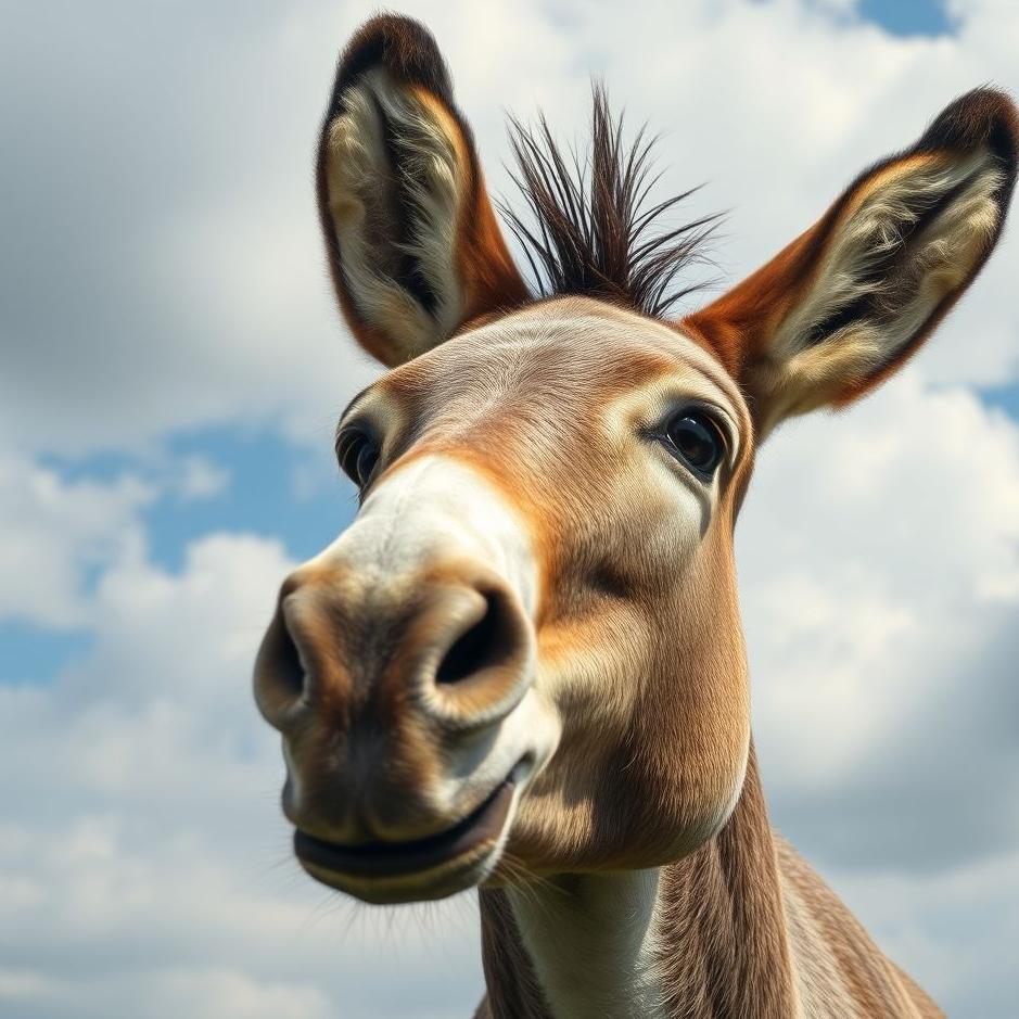 Dream Dictionary : A beautiful-eyed donkey in a dream