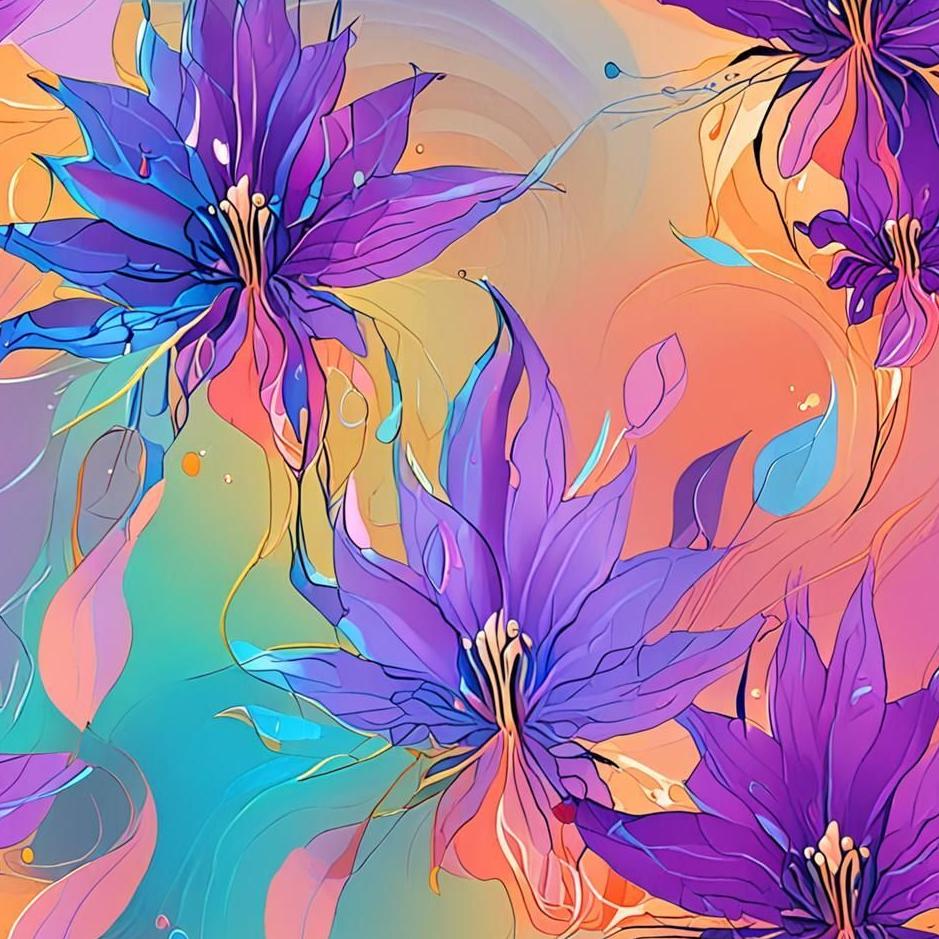 Dream : A beautiful flower in a dream