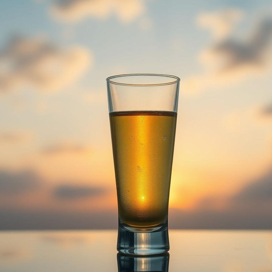 Dream : A beautiful glass in a dream