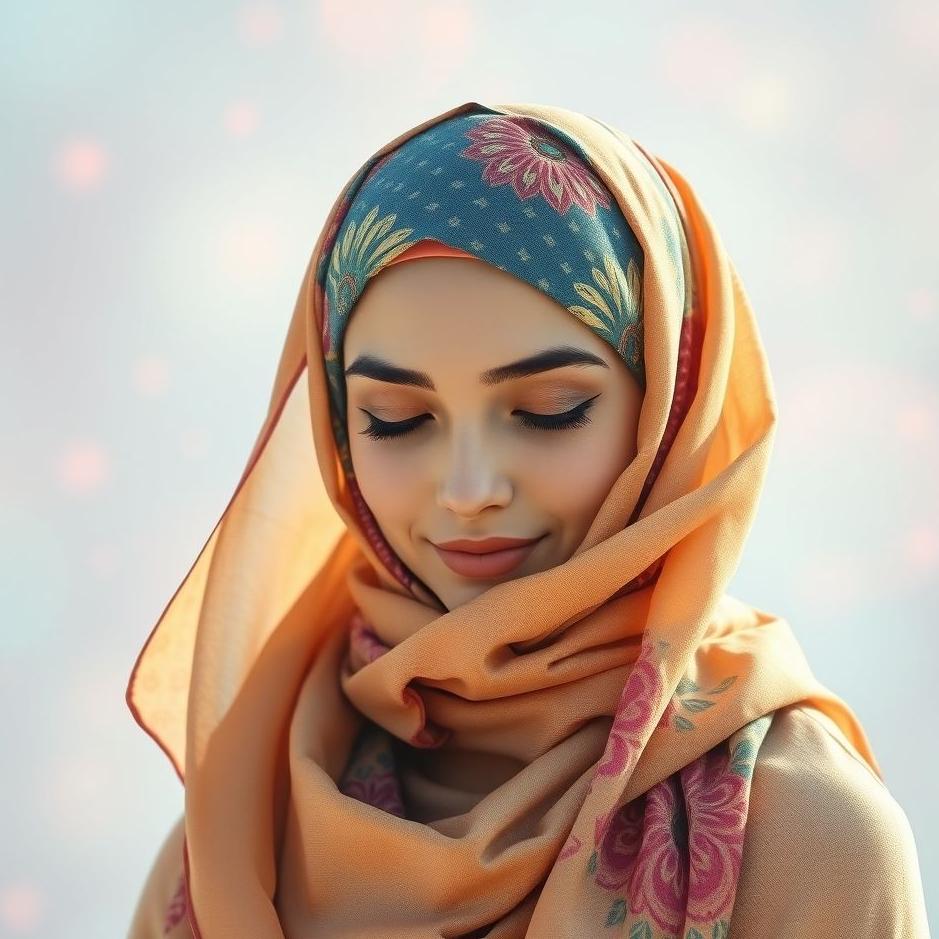 Dream : A beautiful headscarf in a dream