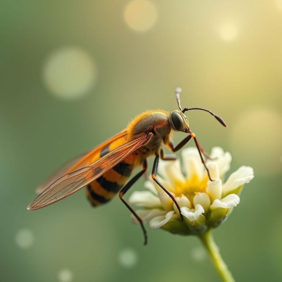 Dream : A beautiful insect in a dream