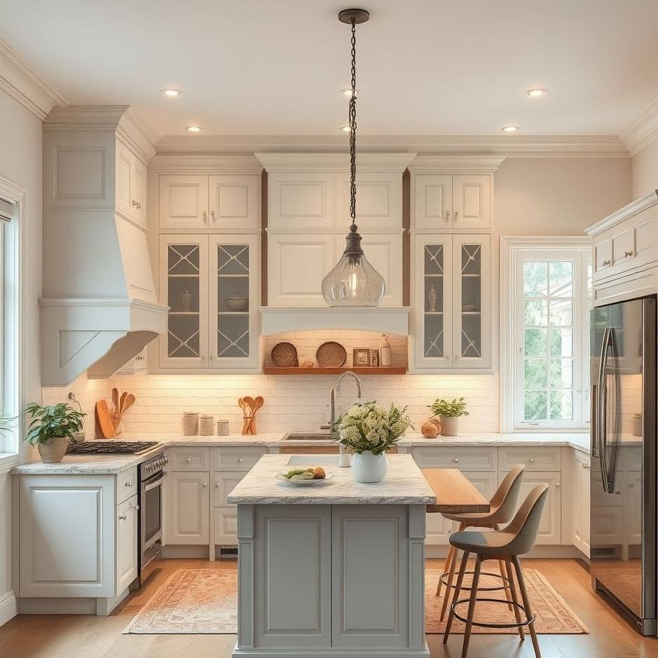Dream : A beautiful kitchen in a dream