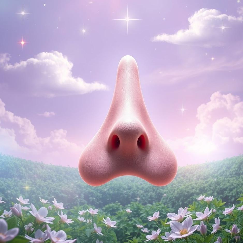 Dream : A beautiful nose in a dream
