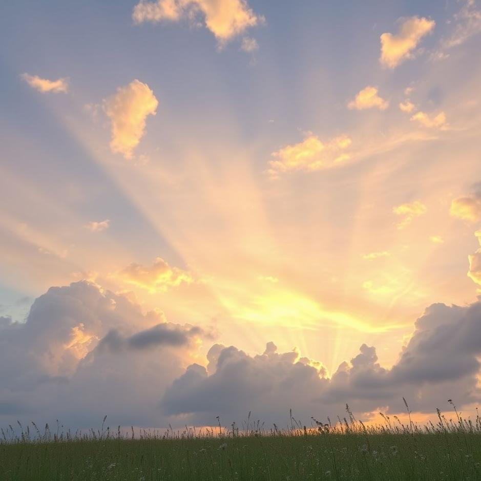 Dream : A beautiful sky in a dream