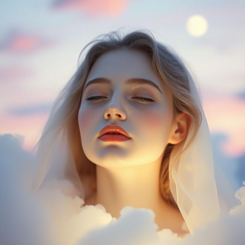 Dream : A beautiful white skin in a dream