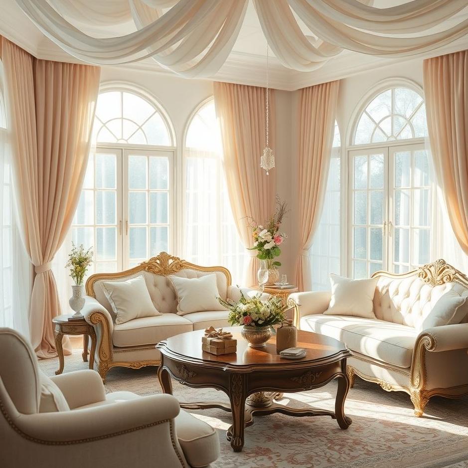 Dream : A beautifully furnished room in a dream