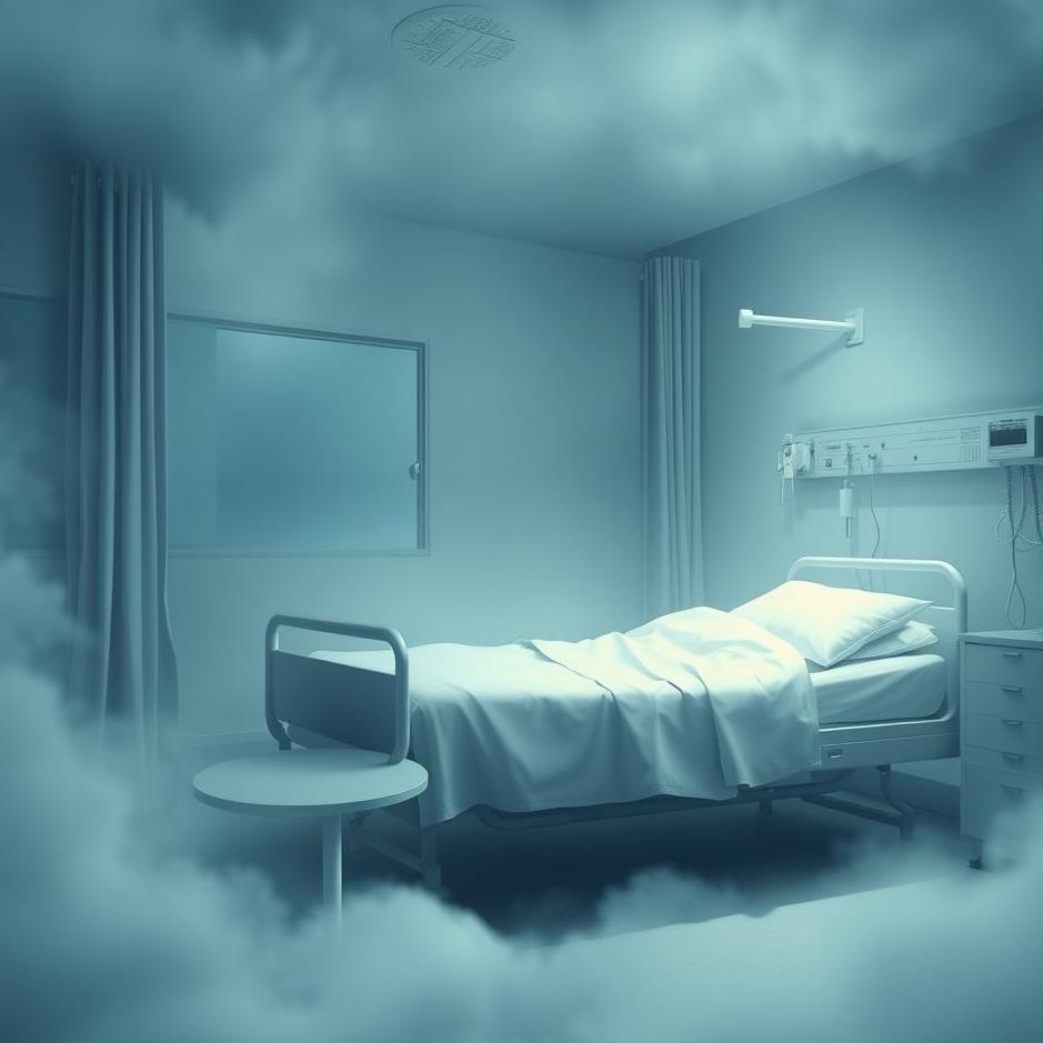 Dream : A bed in a hospital in a dream