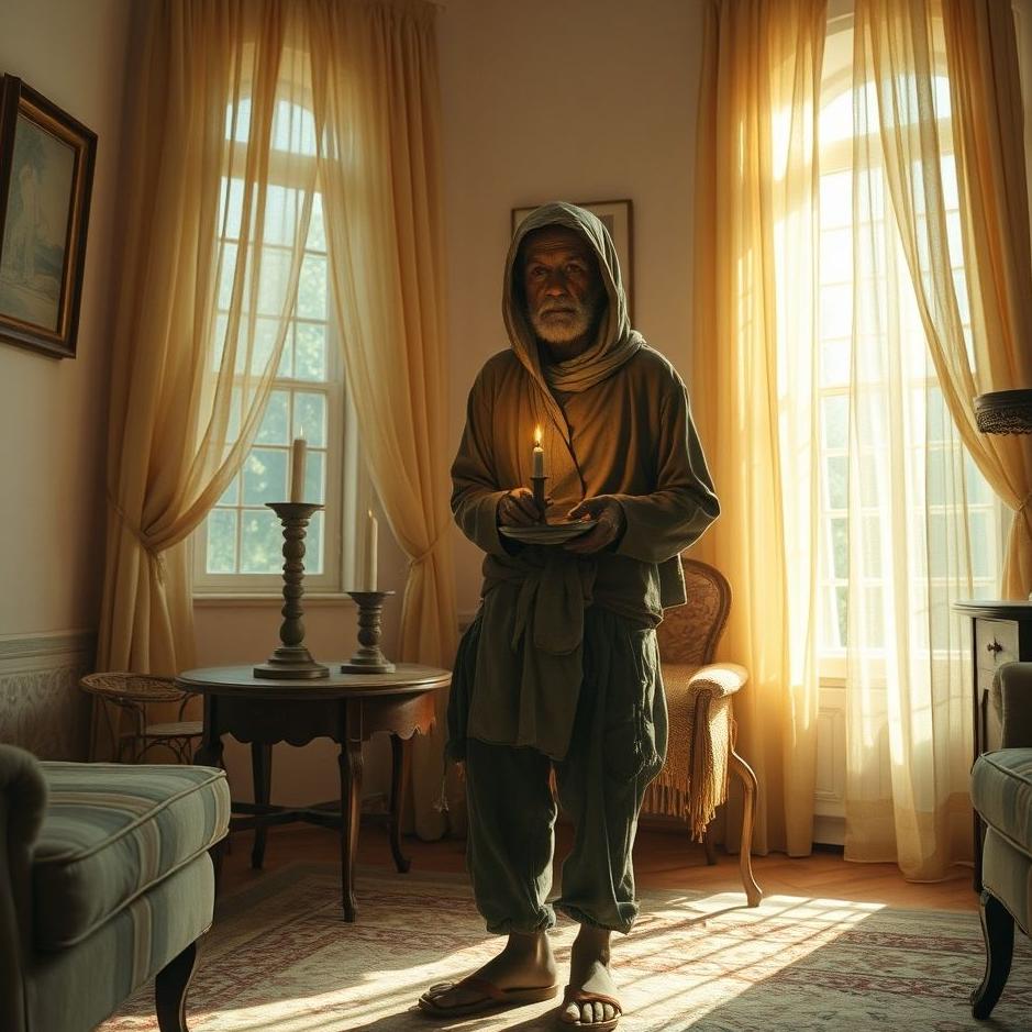 Dream : A beggar in your house in a dream