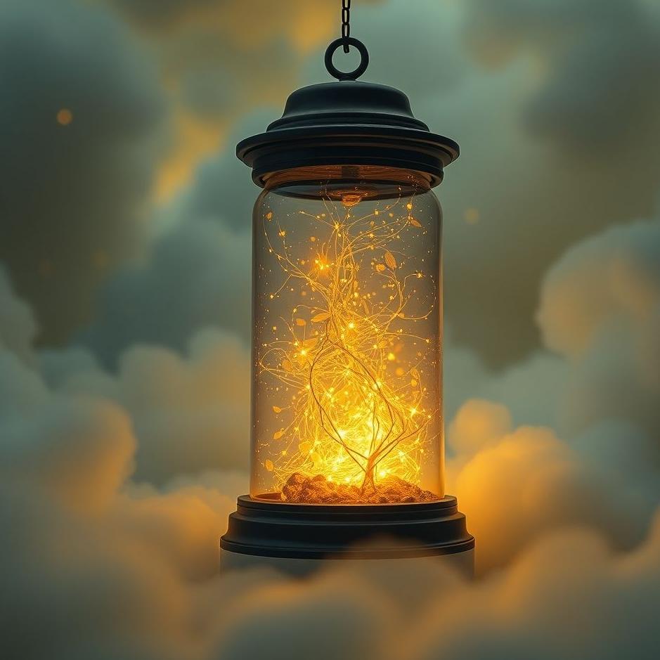 Dream : A bell jar in a dream