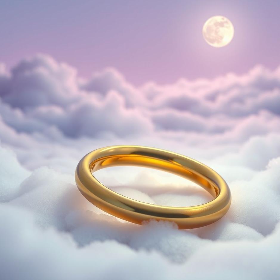 Dream : A bent gold ring in a dream