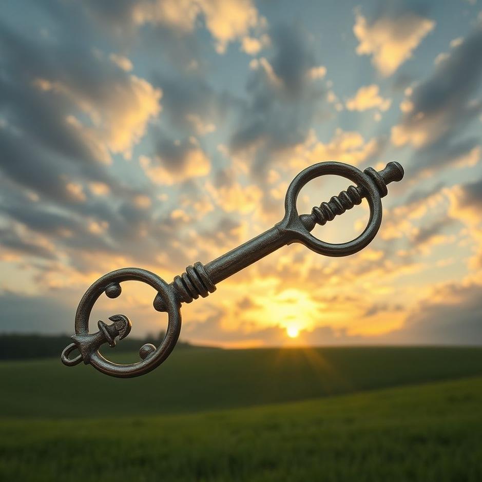 Dream : A bent key in a dream