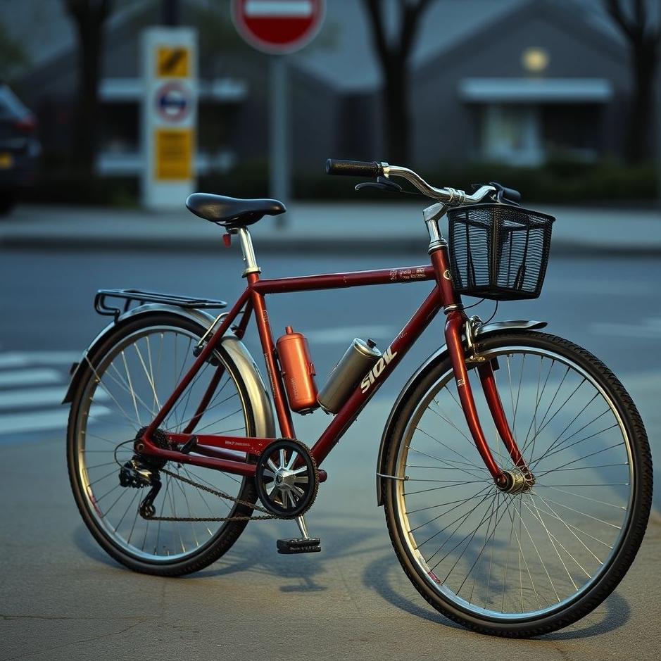 Dream : A bicycle being stolen 