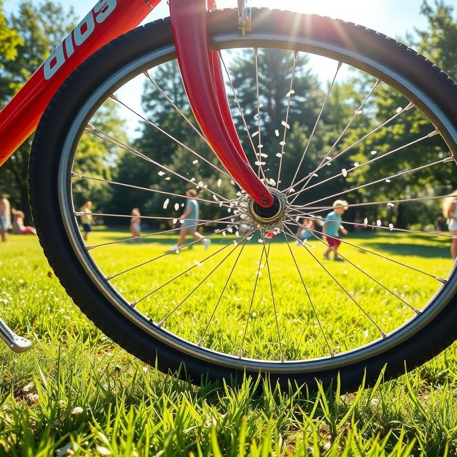 Dream Dictionary : A bicycle tire bursting 