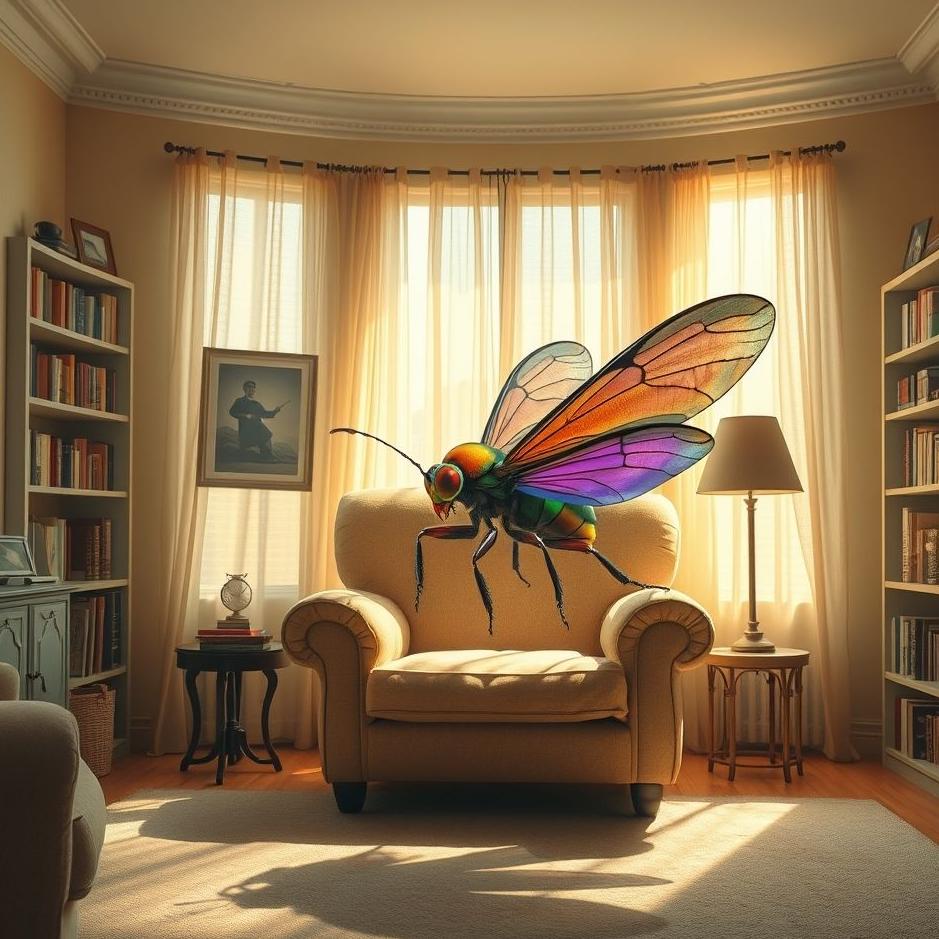 Dream Dictionary : A big bug at home in a dream