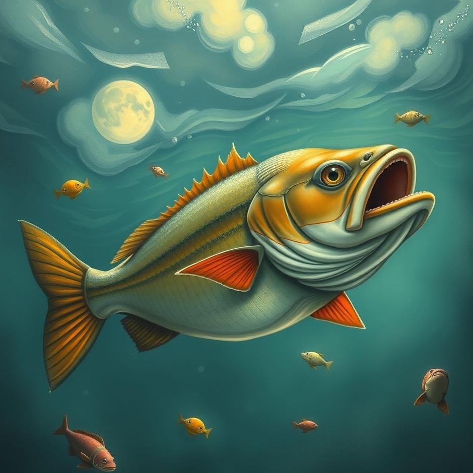 Dream Dictionary : A big fish at home in a dream