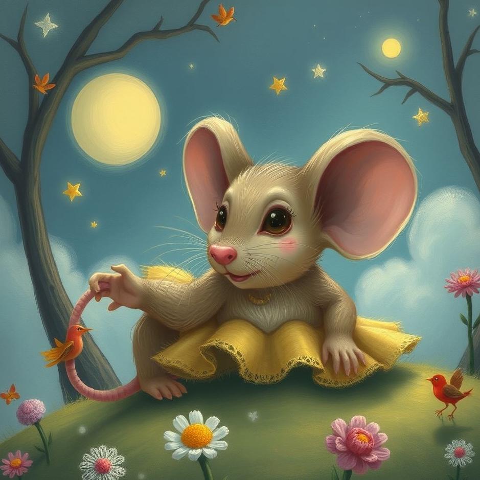 Dream : A big mouse in a dream