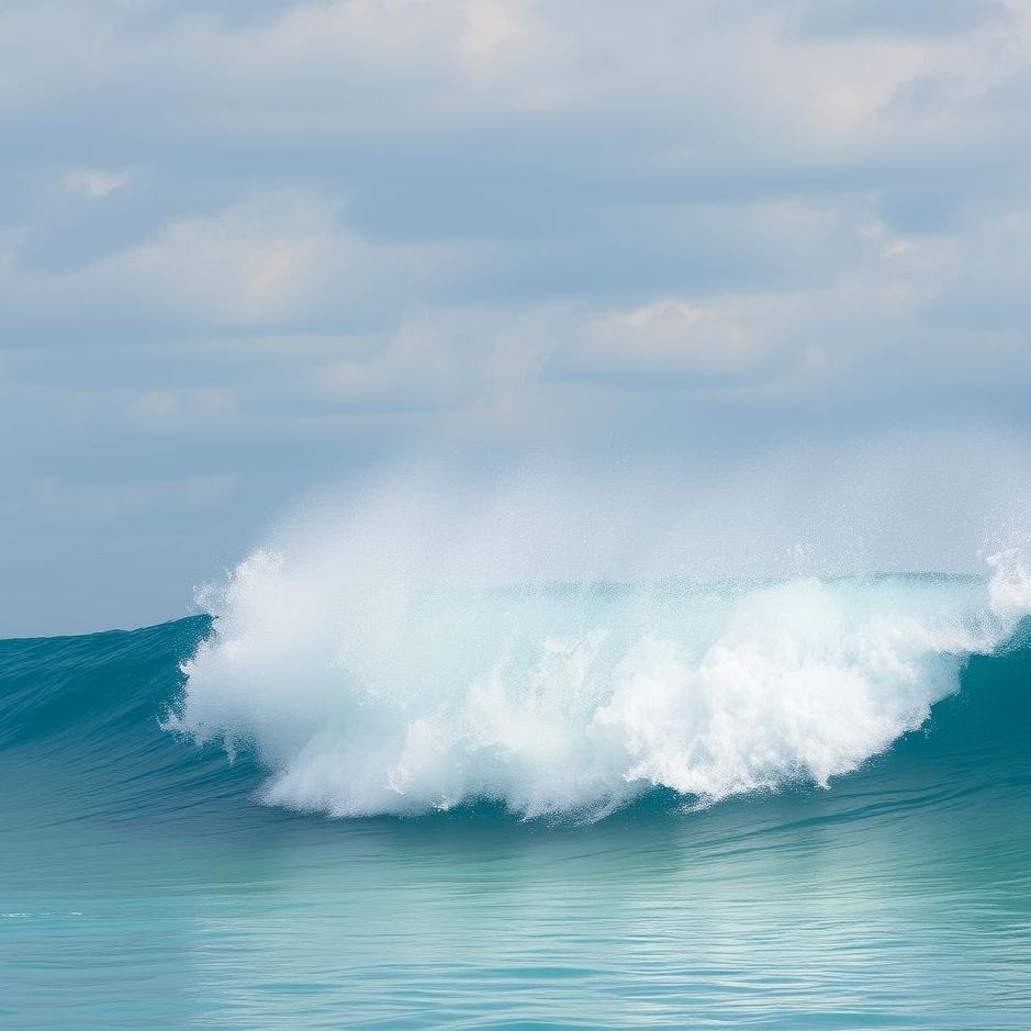 Dream : A big wave in a pool in a dream