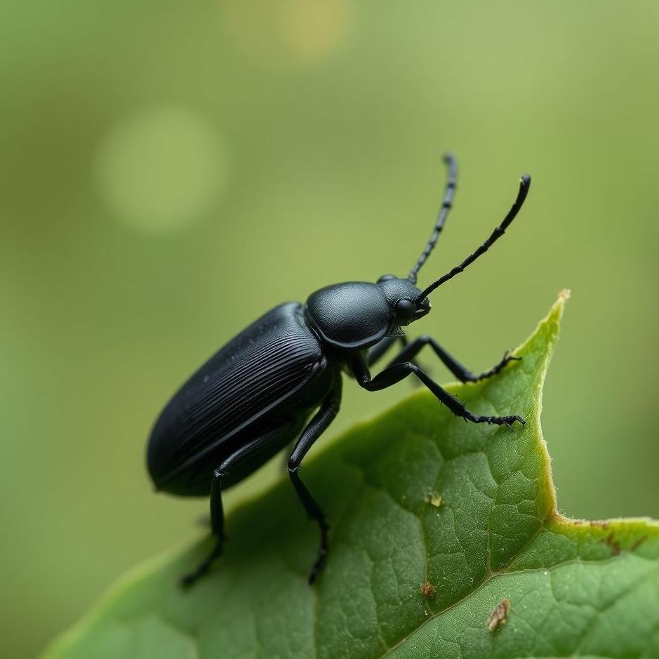 Dream : A black beetle at home in a dream