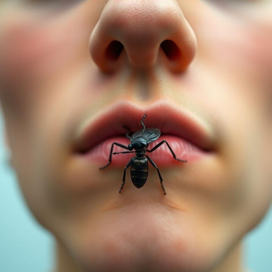Dream : A black insect coming out of your nose 