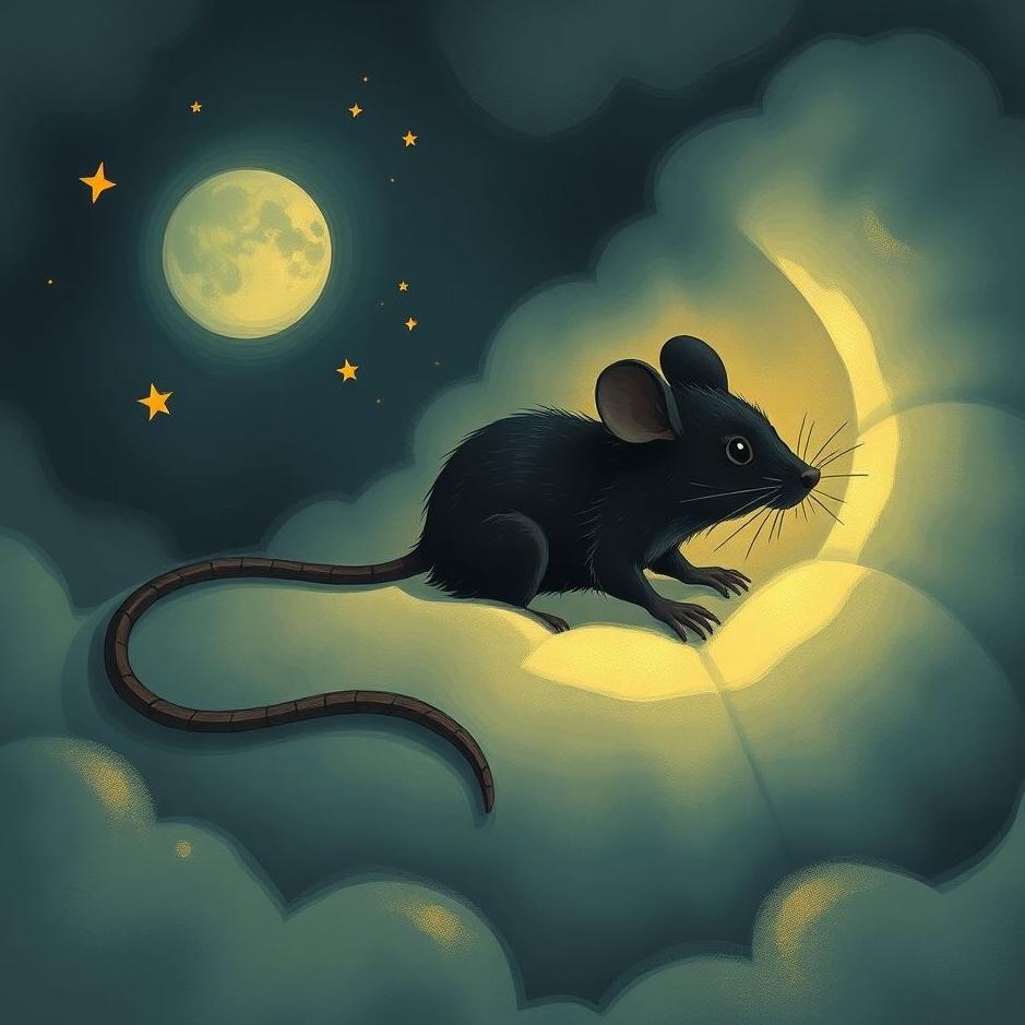 Dream : A black mouse in your dream