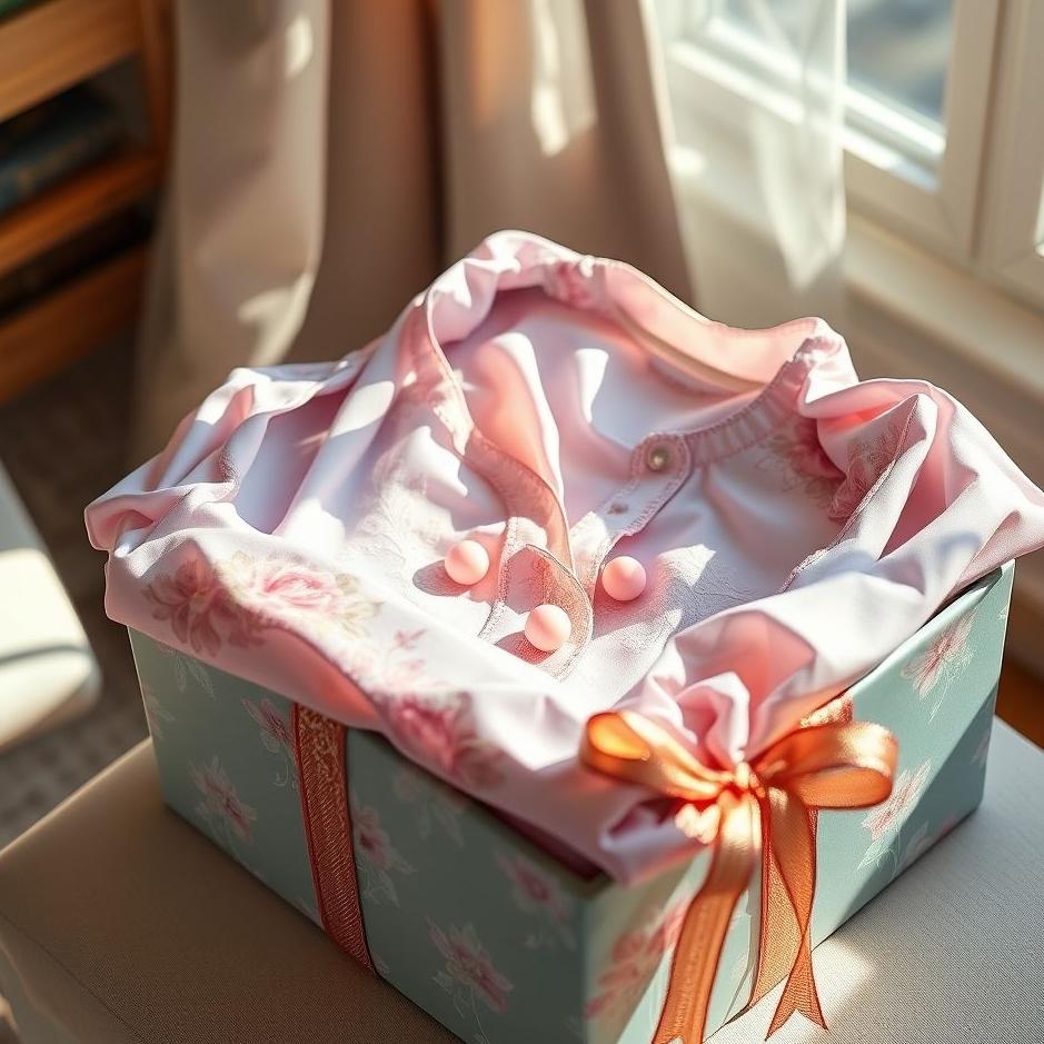 Dream : A blouse as a gift 