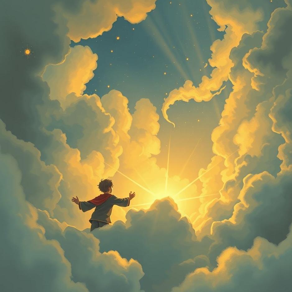 Dream : A boy being entrusted in a dream