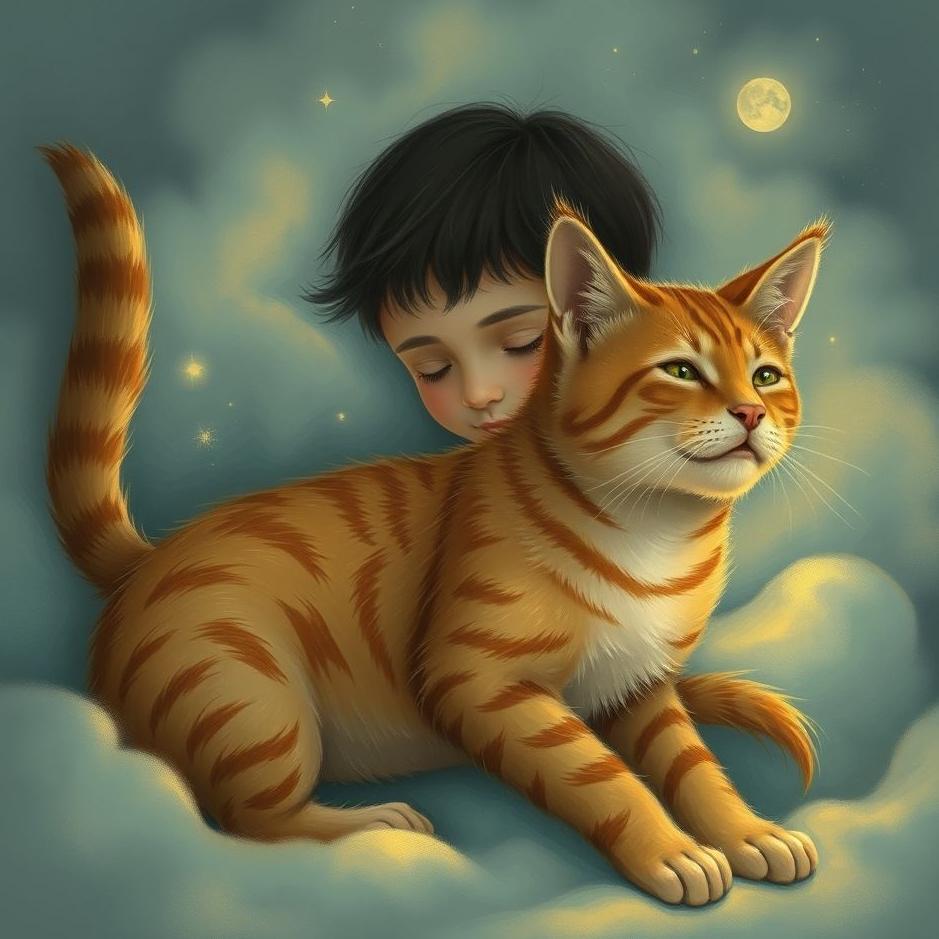 Dream : A boy turning into a cat in a dream