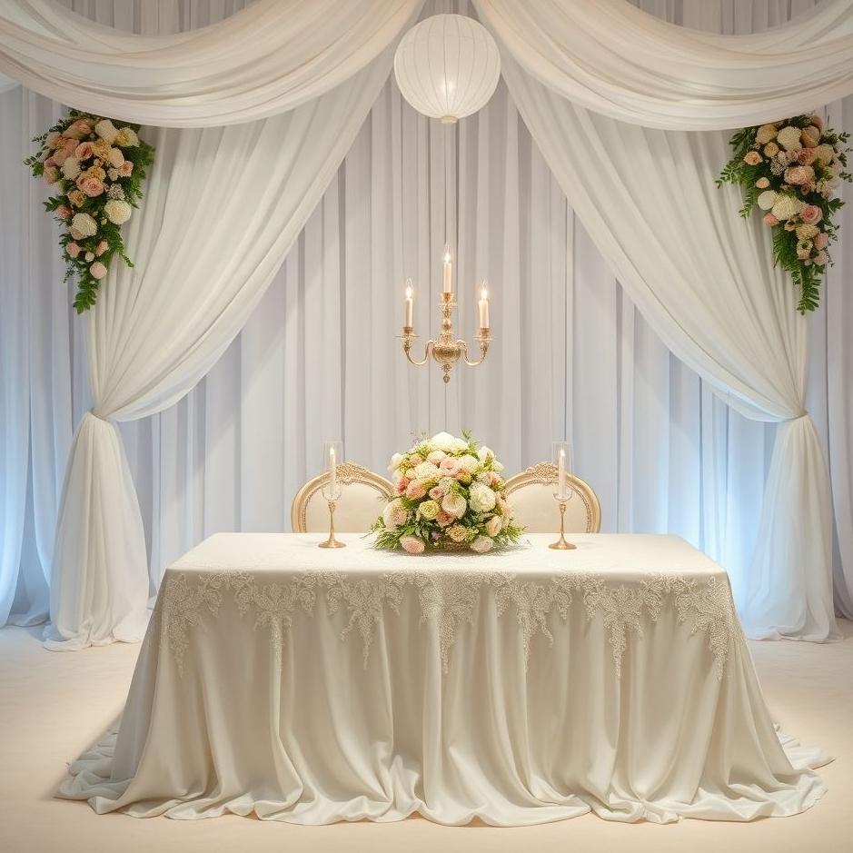 Dream : A bridal table in a dream