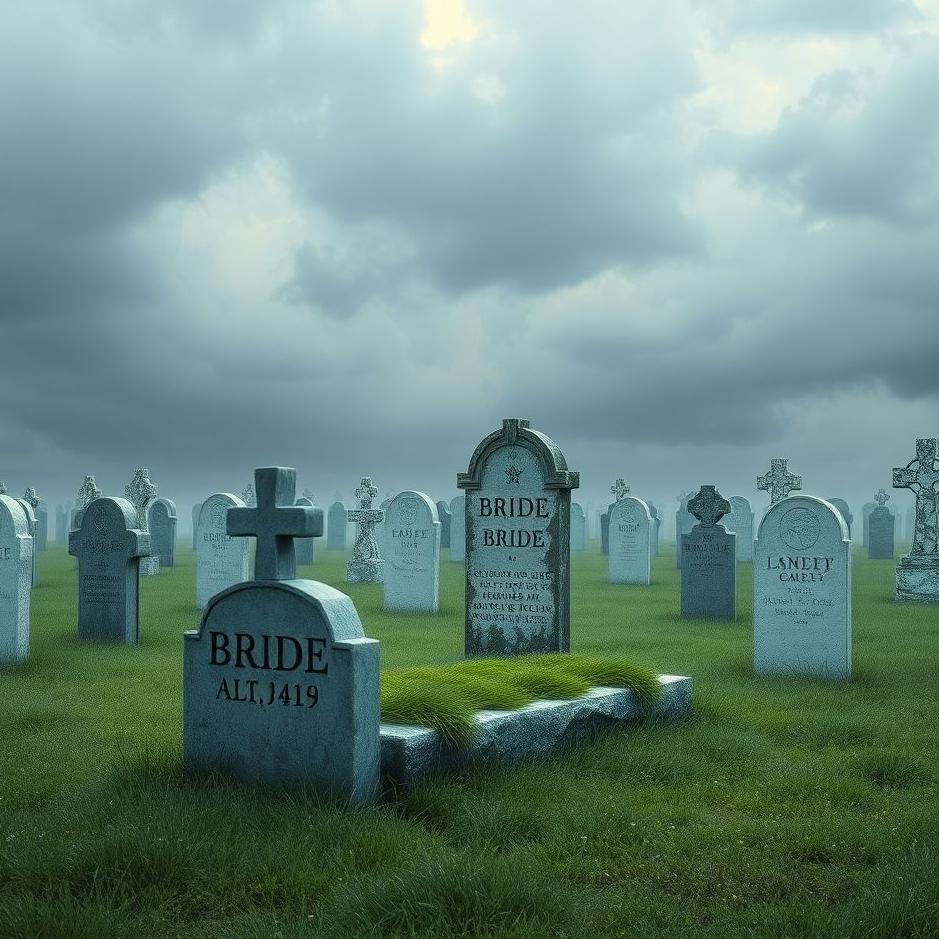 Dream : A bride's grave in a dream