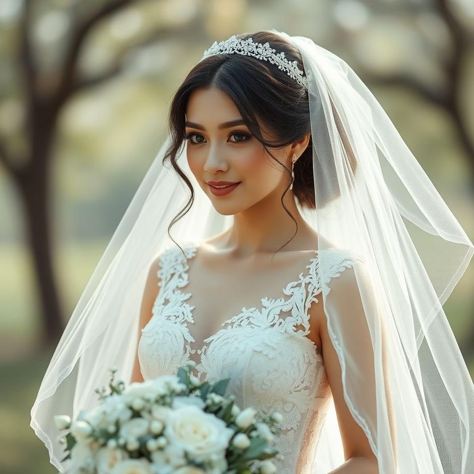 Dream : A bride's photo in a dream