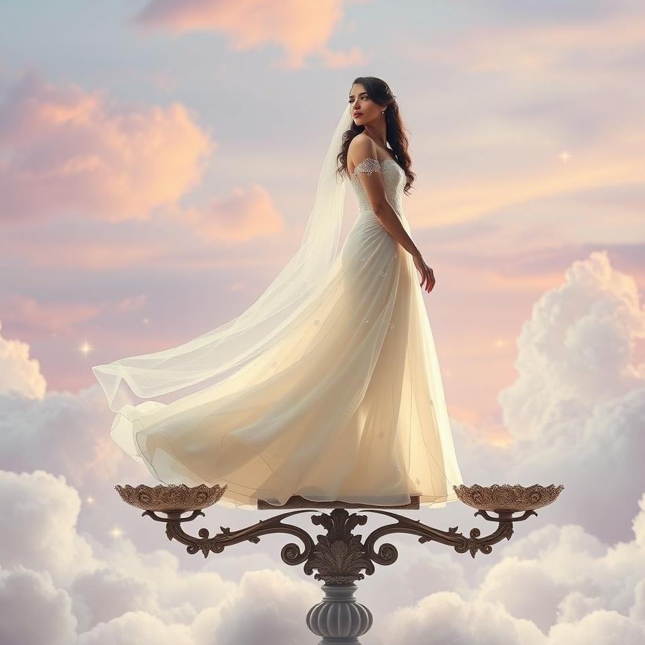 Dream : A bride's scales in a dream