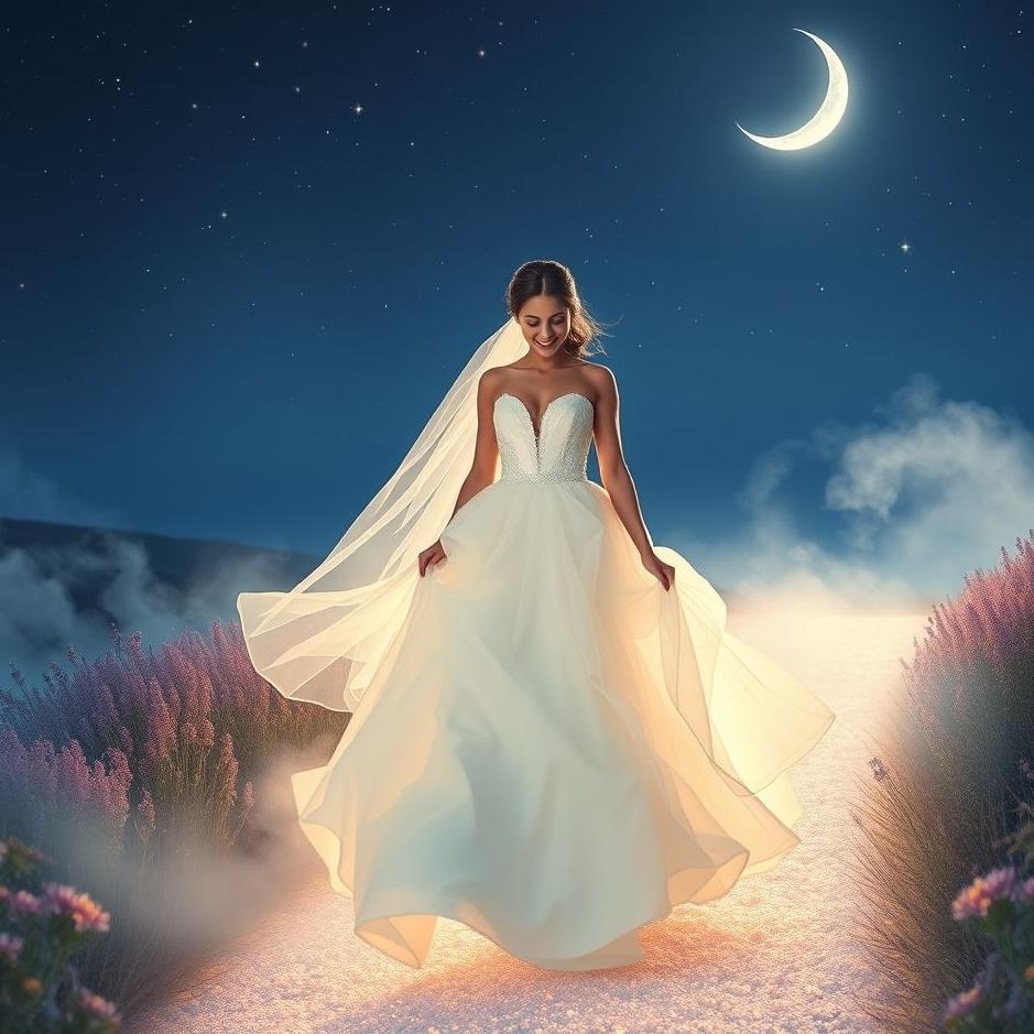 Dream : A bride going away in a dream