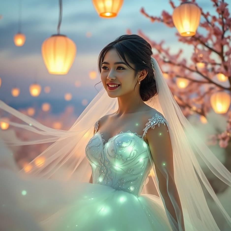 Dream : A bride picture in a dream