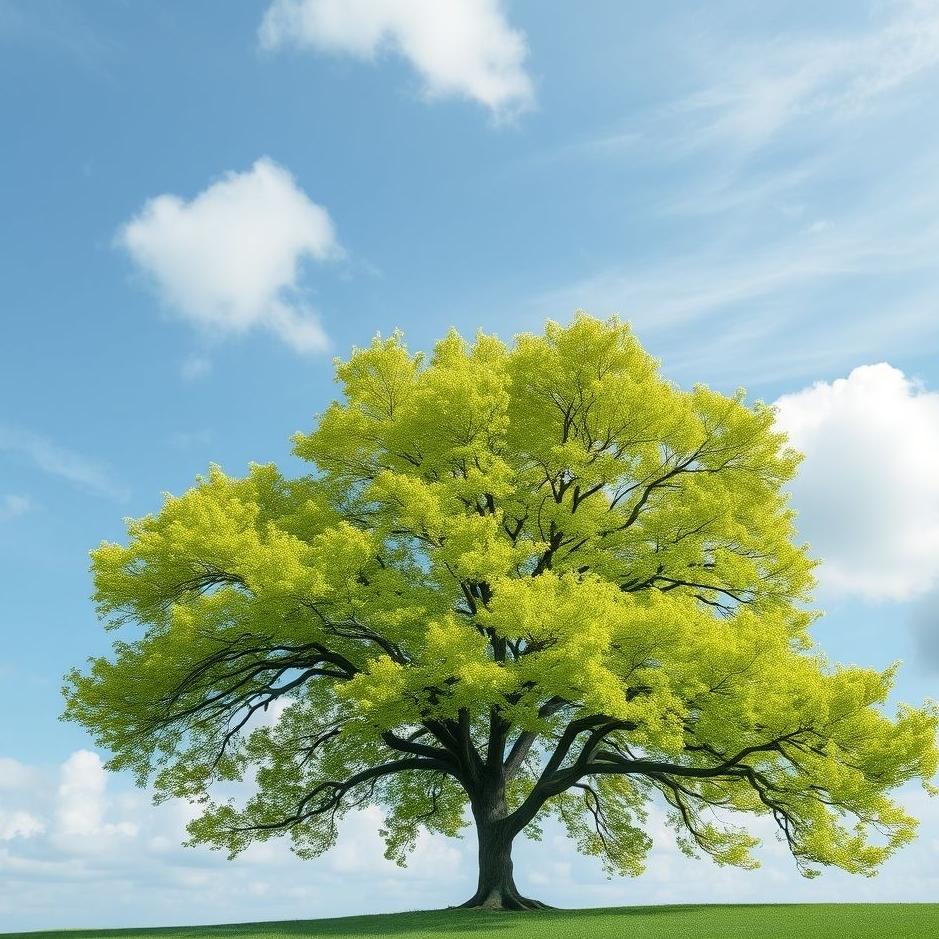 Dream : A broad-leaved tree in a dream