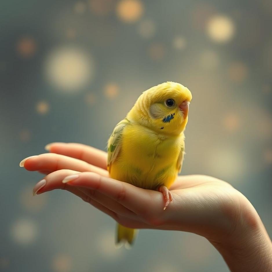 Dream Dictionary : A budgie in your wife's hand in your dream