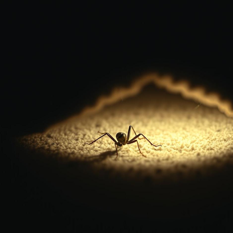 Dream : A bug coming out from under the carpet in a dream