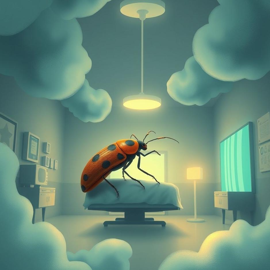 Dream : A bug in a hospital in a dream