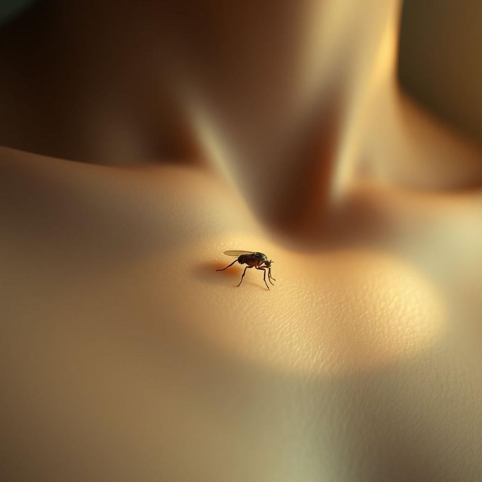Dream : A bug on your chest in a dream