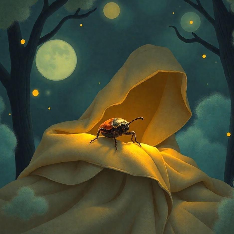 Dream Dictionary : A bug under your robe in a dream