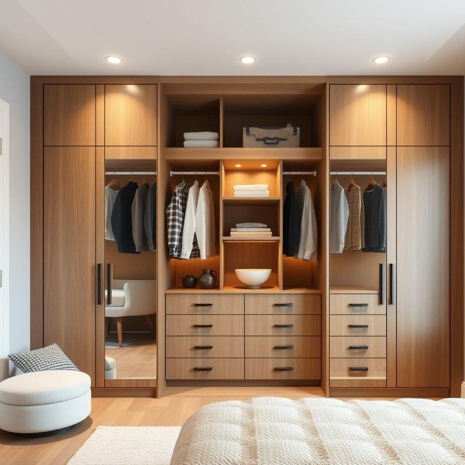 Dream Dictionary : A built-in wardrobe in a dream