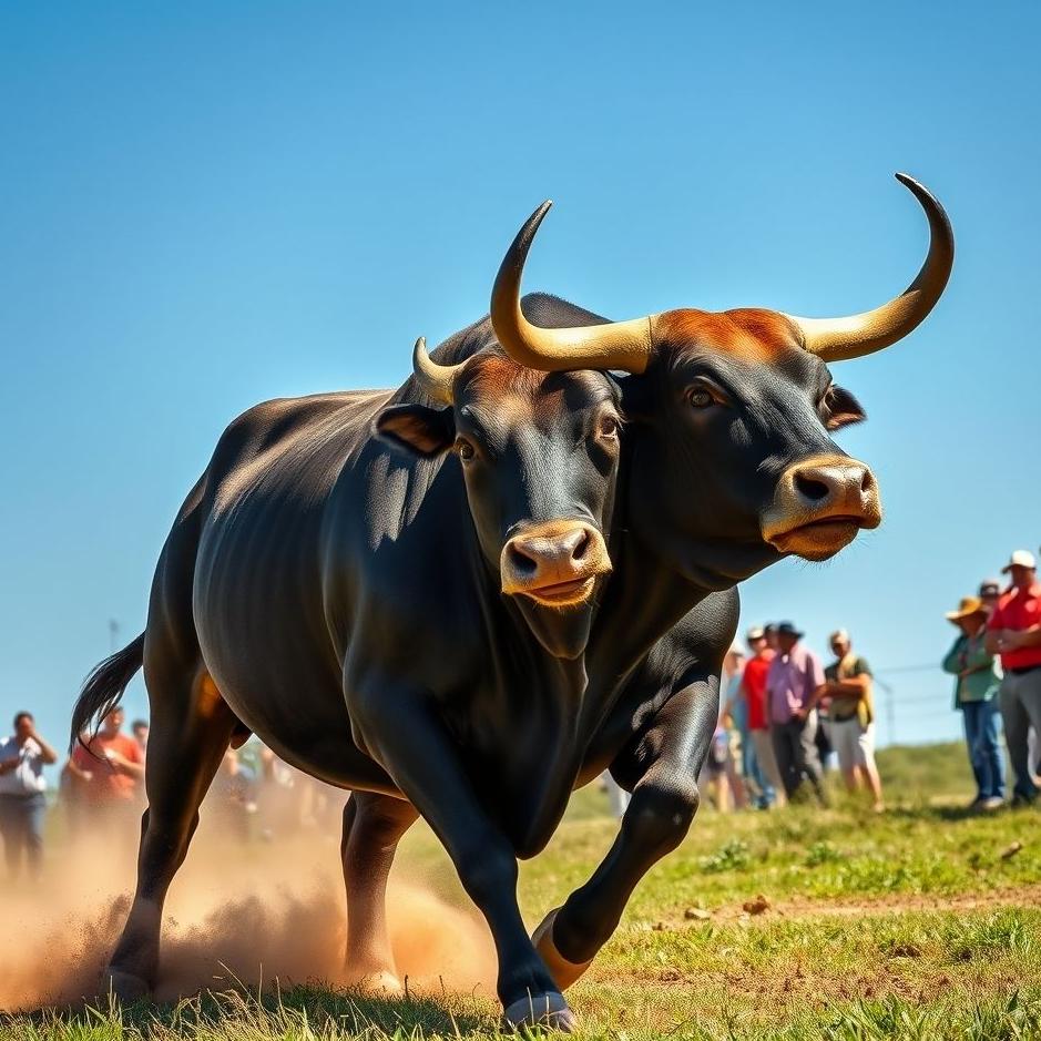 Dream : A bull chasing 