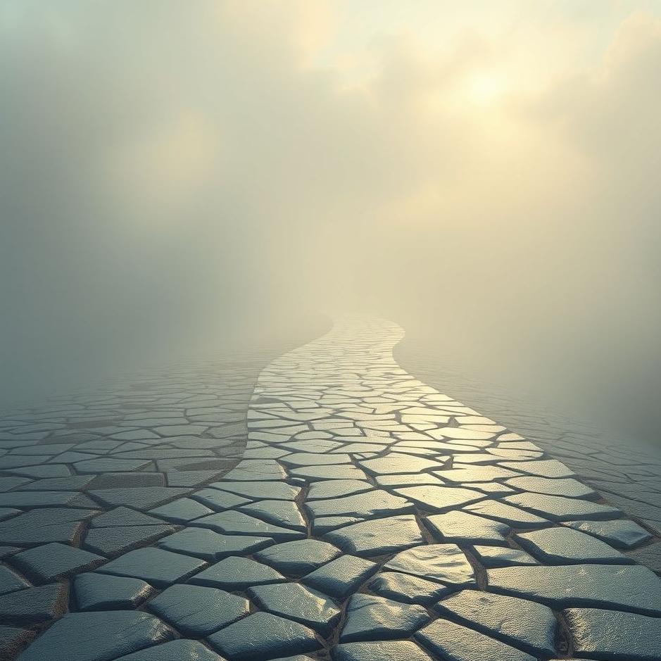 Dream : A bumpy road in a dream