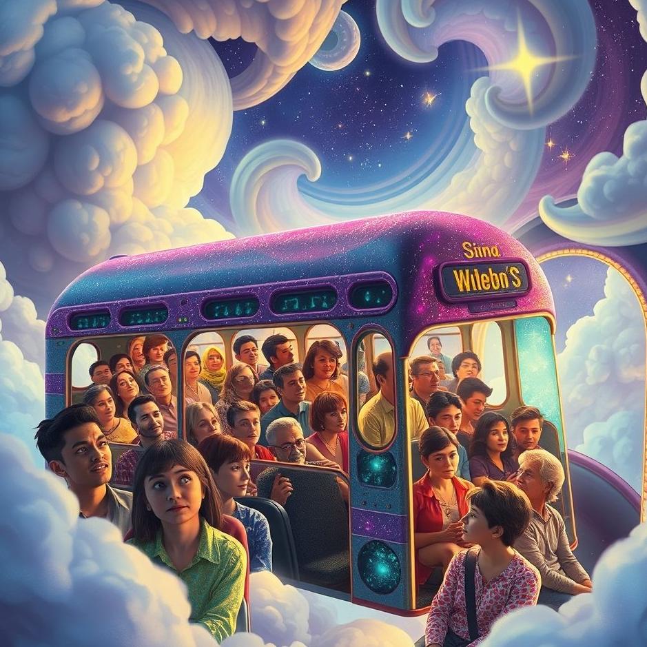 Dream : A bus full of people in a dream