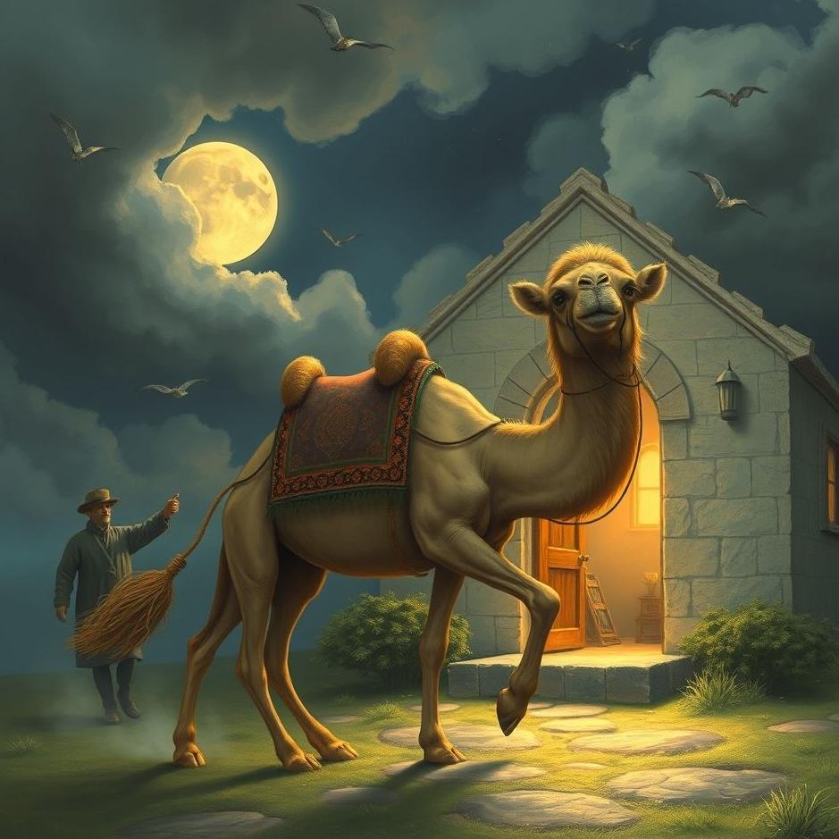 Dream Dictionary : A camel coming out of the house in a dream
